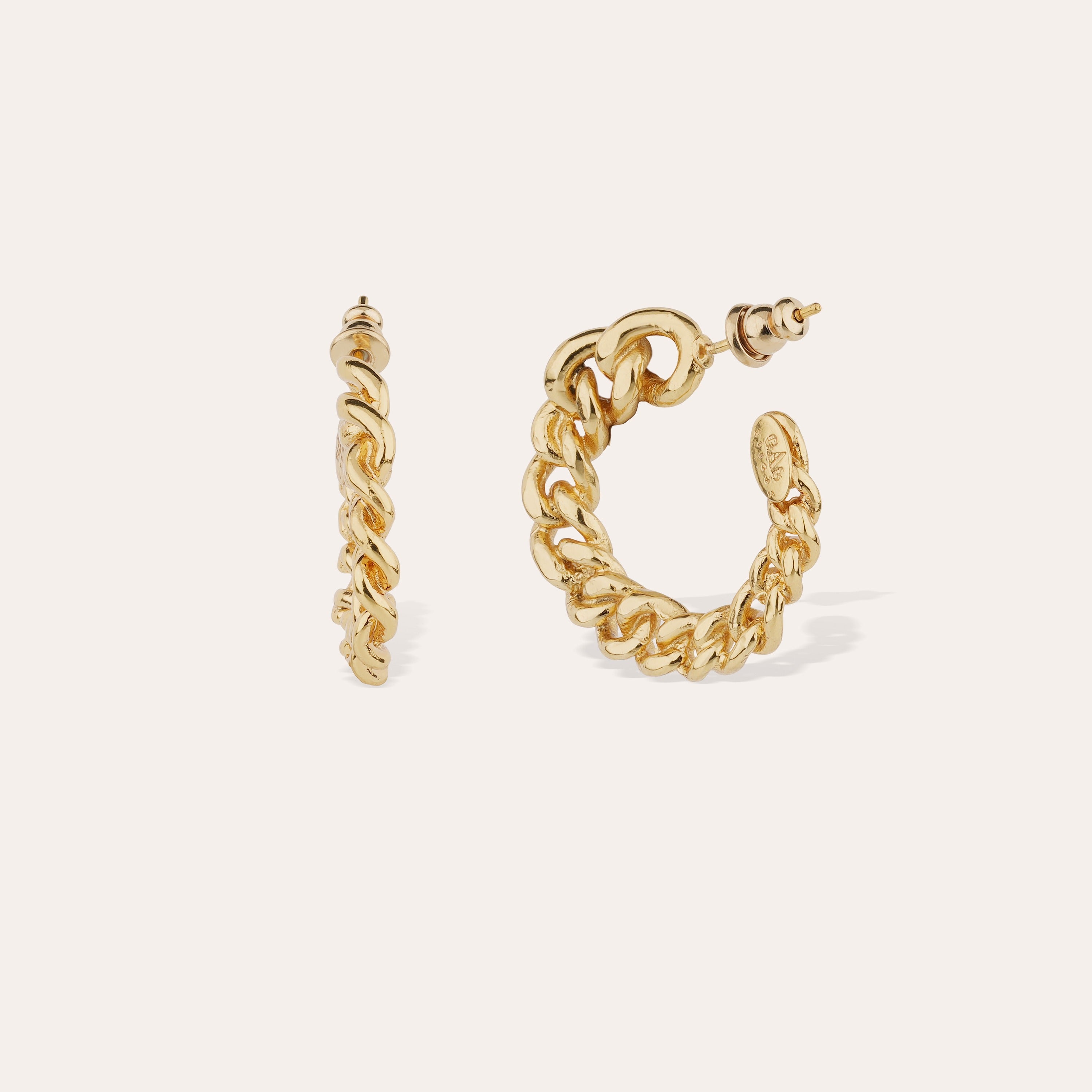gas-bijoux-boucles-d-oreilles-cr-oles-bronxy-dor-es-maille-gourmette-revisit-e-t image 3