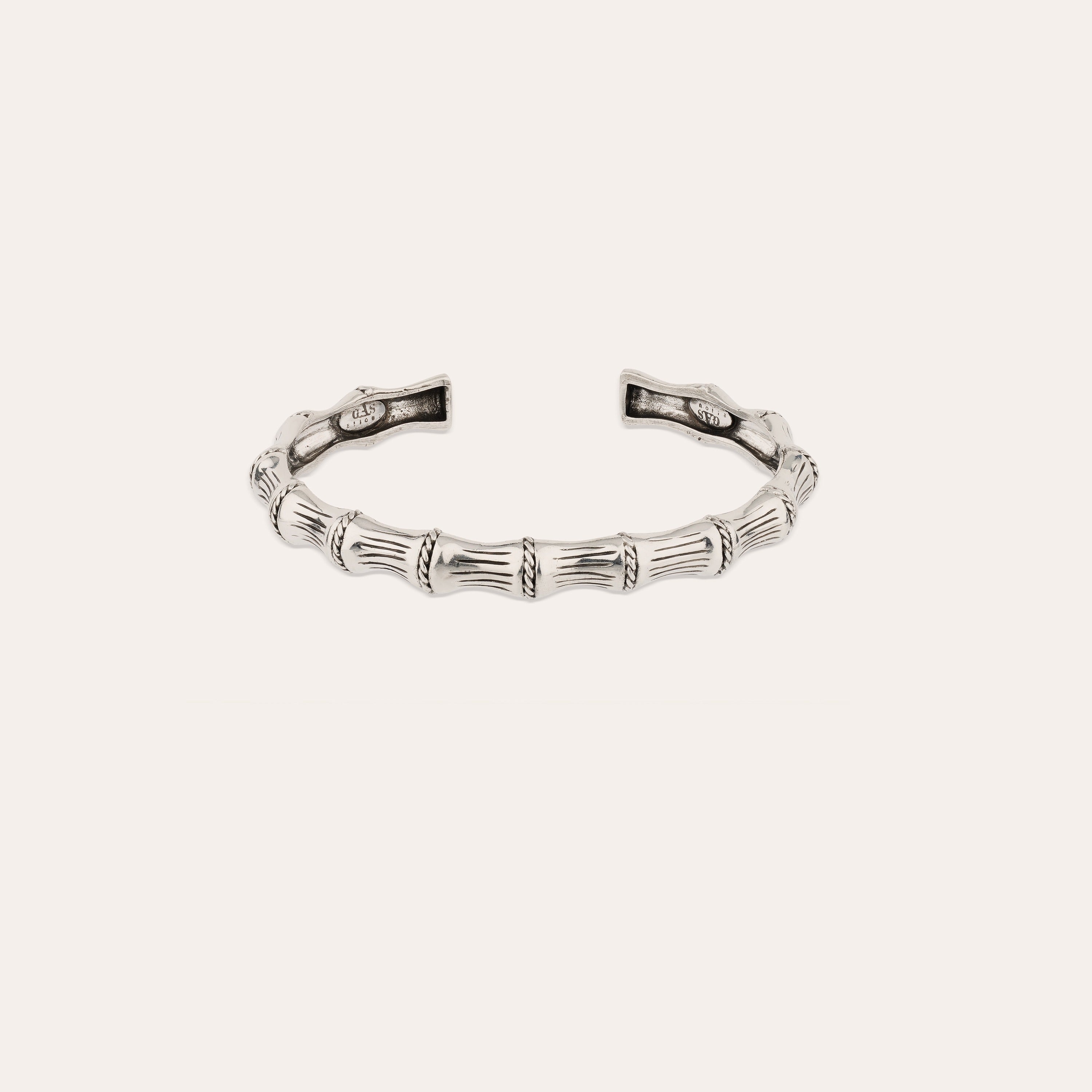 gas-bijoux-bracelet-jonc-bambou-argent image 1