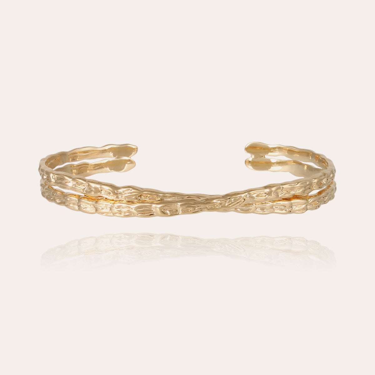 gas-bijoux-liane-crois-mini-bracelet-jonc-dor-l-or-fin-deux-joncs-liane-grav-s-c image 2