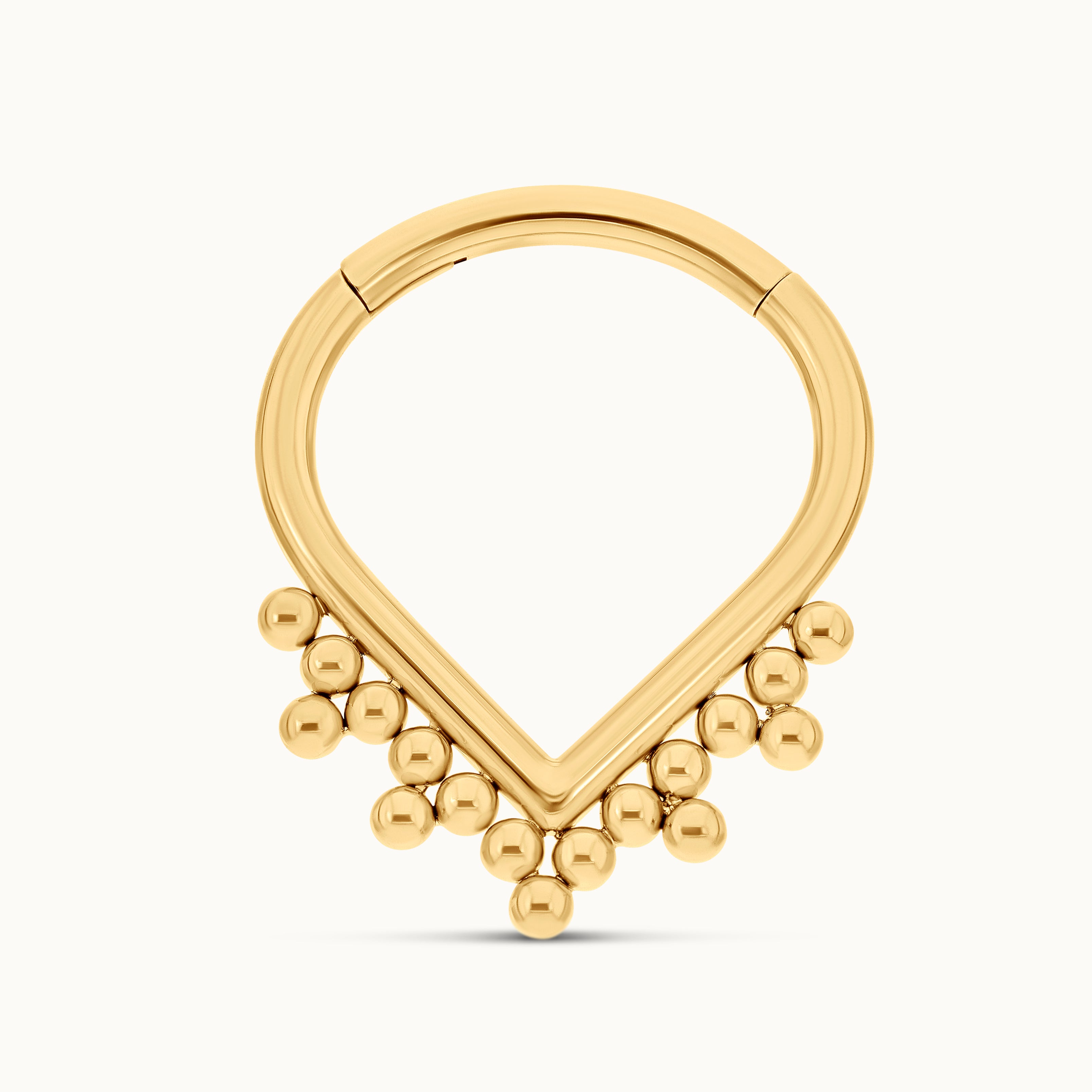 obsidian-piercing-arietis-anneau-clicker-charni-re-titane-pvd-gold-pointe-perl-e image 1