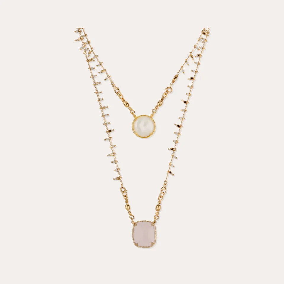 gas-bijoux-collier-scapulaire-serti-nacre-blanche-quartz-rose image 1