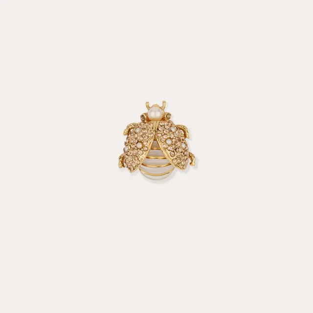 gas-bijoux-broche-coccinelle-dor-e-l-or-fin image 1