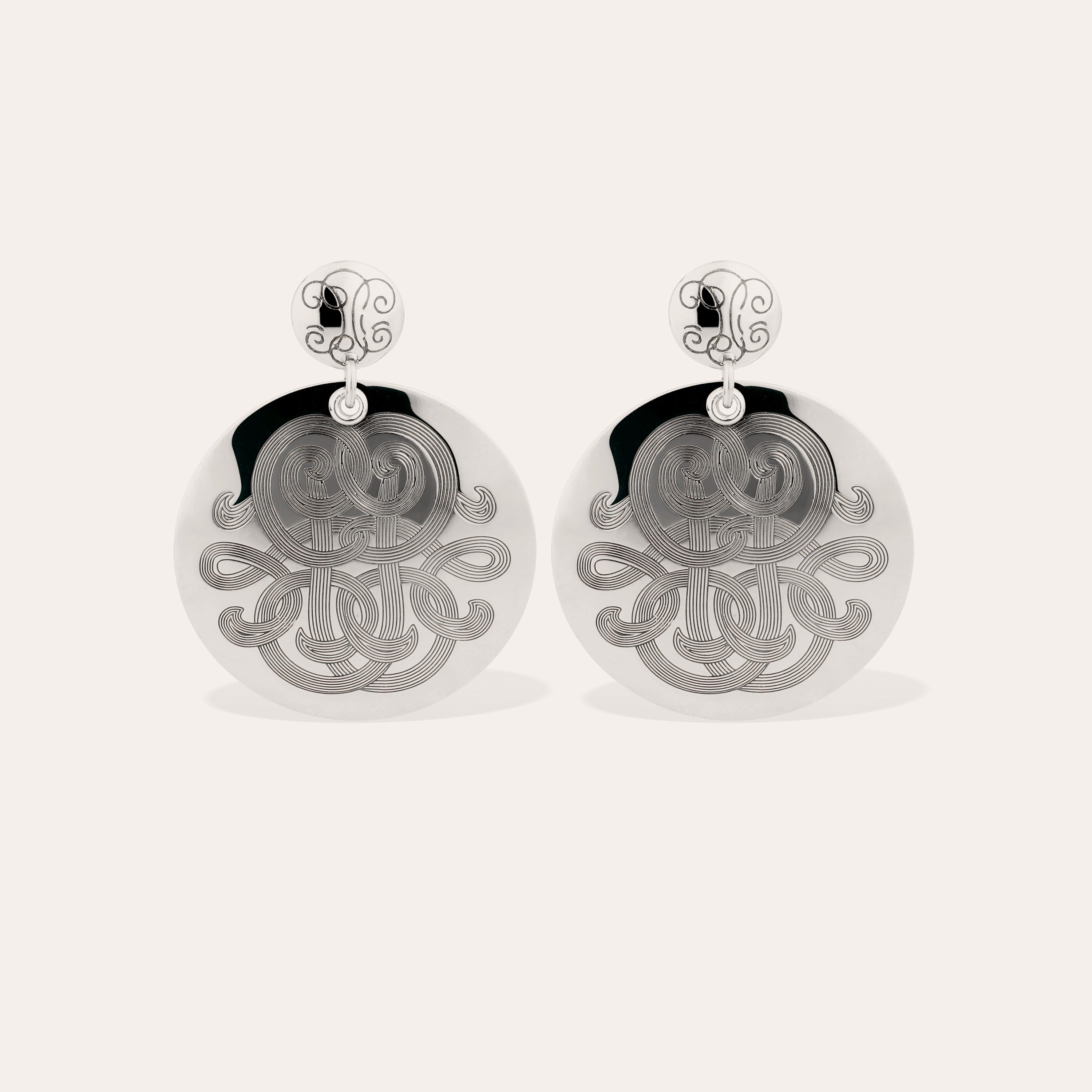 gas-bijoux-boucles-d-oreilles-diva-grand-mod-le-m-daillon-argent-grav-de-volutes image 1