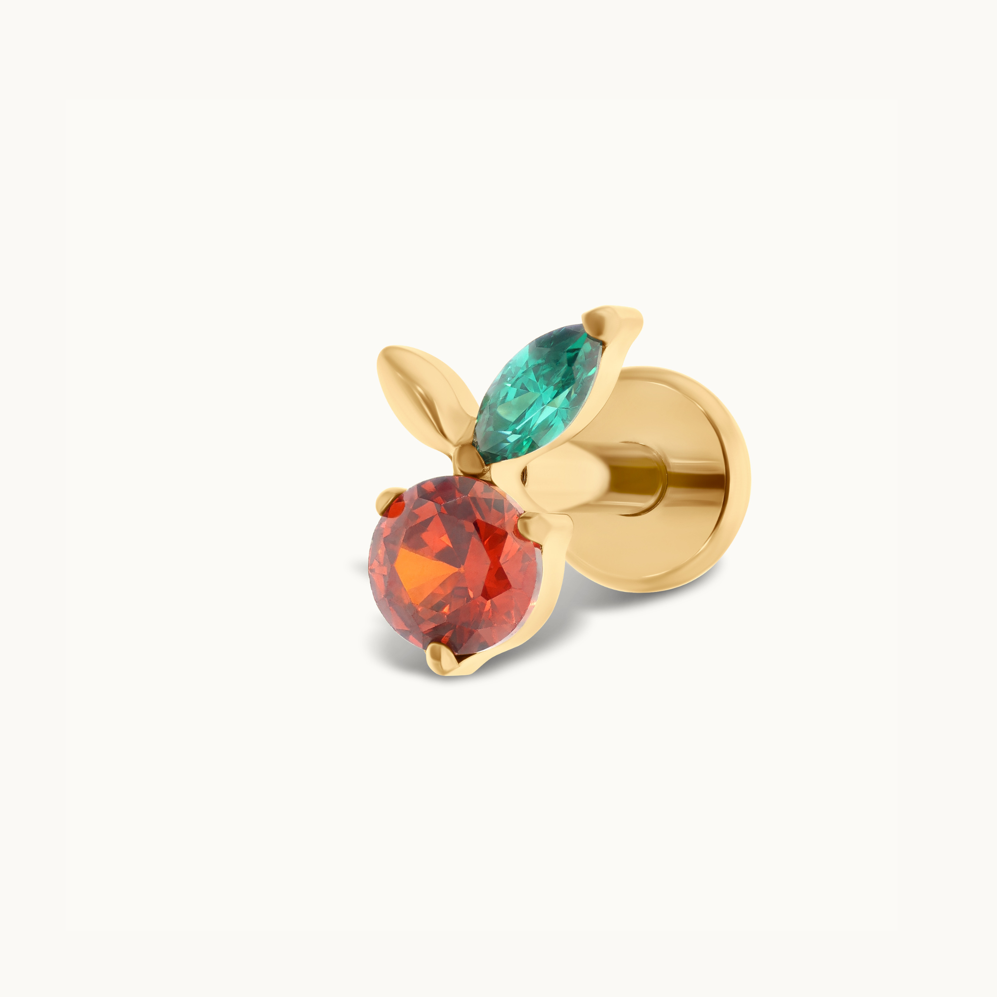 obsidian-piercing-bellini-embout-piercing-fruit-zircon-titane image 3