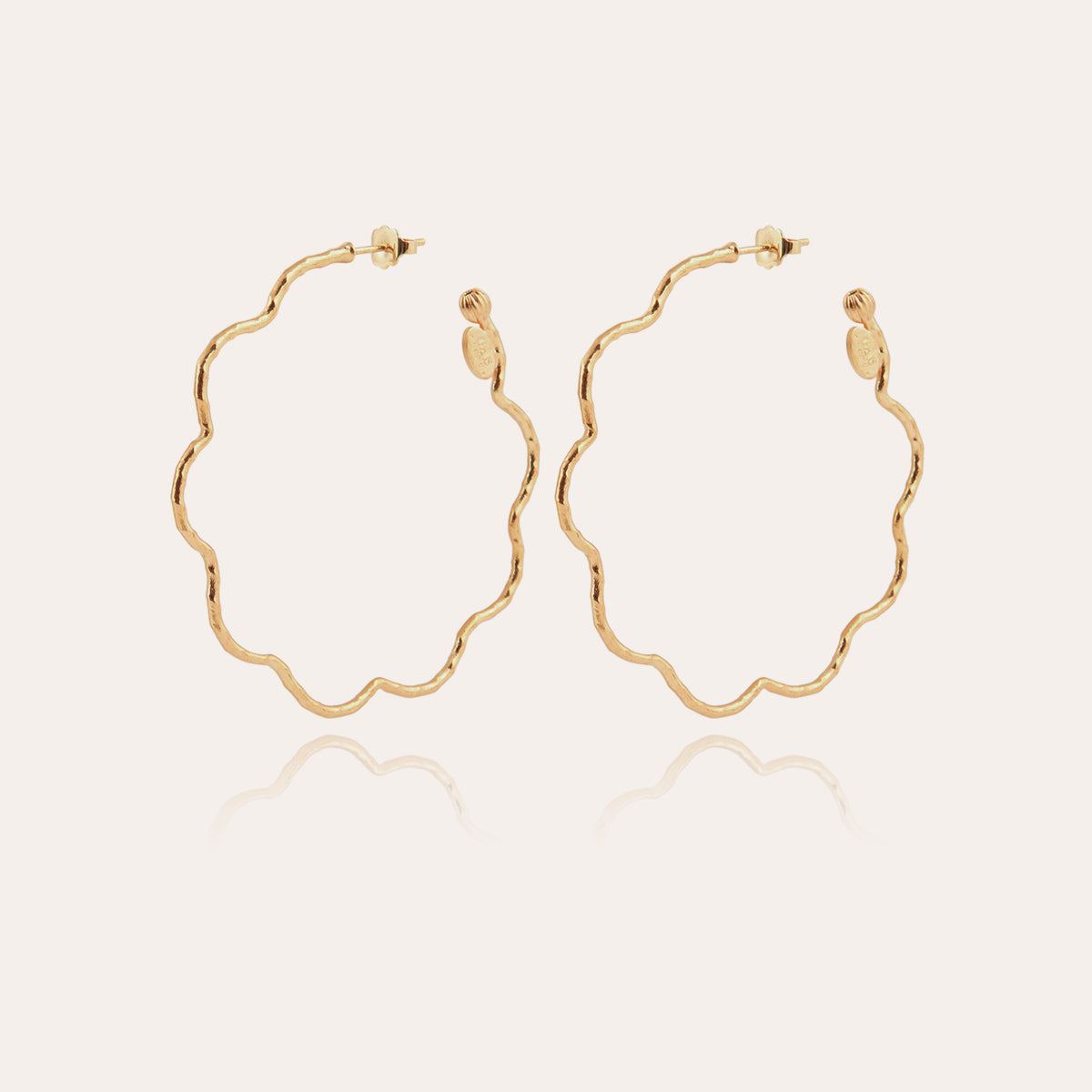 gas-bijoux-florette-boucles-d-oreilles-cr-oles-dor-es-stri-es image 1