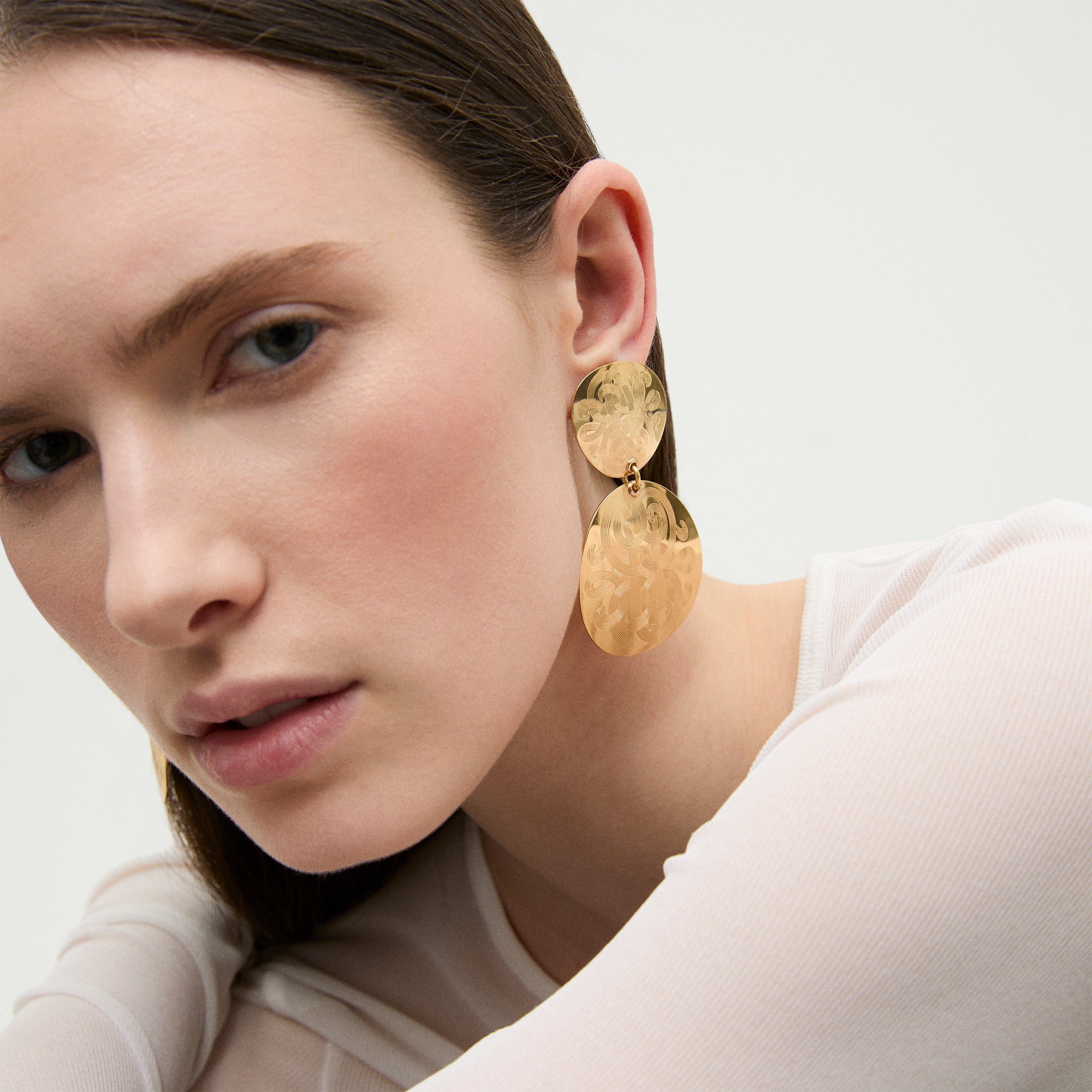 gas-bijoux-diva-nuage-boucles-d-oreilles-dor-es image 2