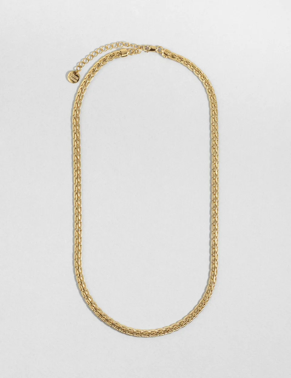 louise-damas-collier-la-tresse-maille-plate-tress-e-fini-cisel image 1