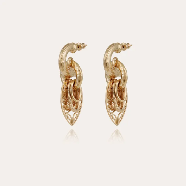 gas-bijoux-boucles-d-oreilles-lizza-anneaux-et-pampille-filigran-e-dor-es image 1