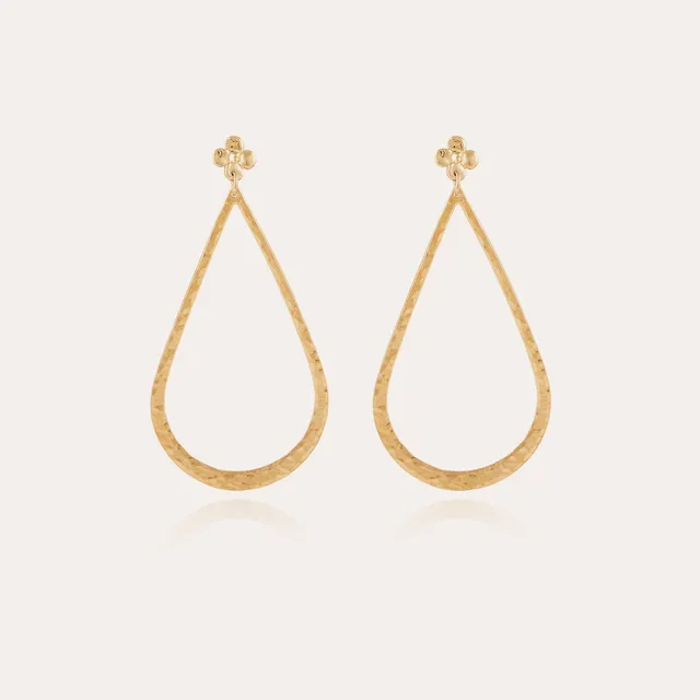 gas-bijoux-boucles-d-oreilles-bibi-dor-es-l-or-fin-goutte-martel-e-la-main image 1