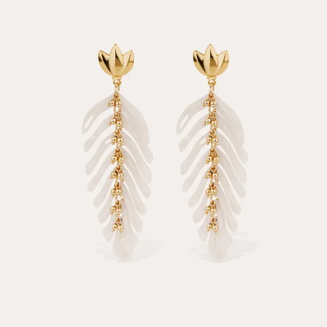 gas-bijoux-boucles-d-oreilles-cavallo-ac-tate-ivoire-dor-es-l-or-fin-avec-perles image 1