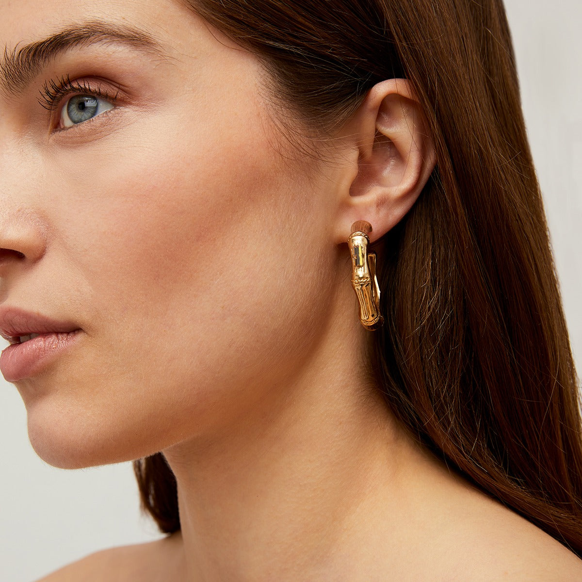 gas-bijoux-boucles-d-oreilles-cr-oles-bambou-strass-petit-mod-le-dor image 2