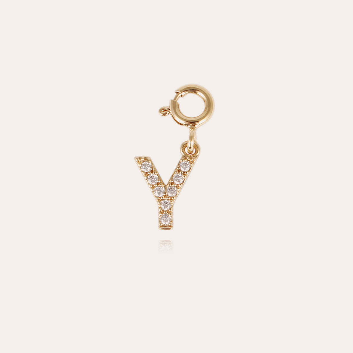 gas-bijoux-charm-lettre-y-strass-pendentif-initial-dor-2-cm image 2