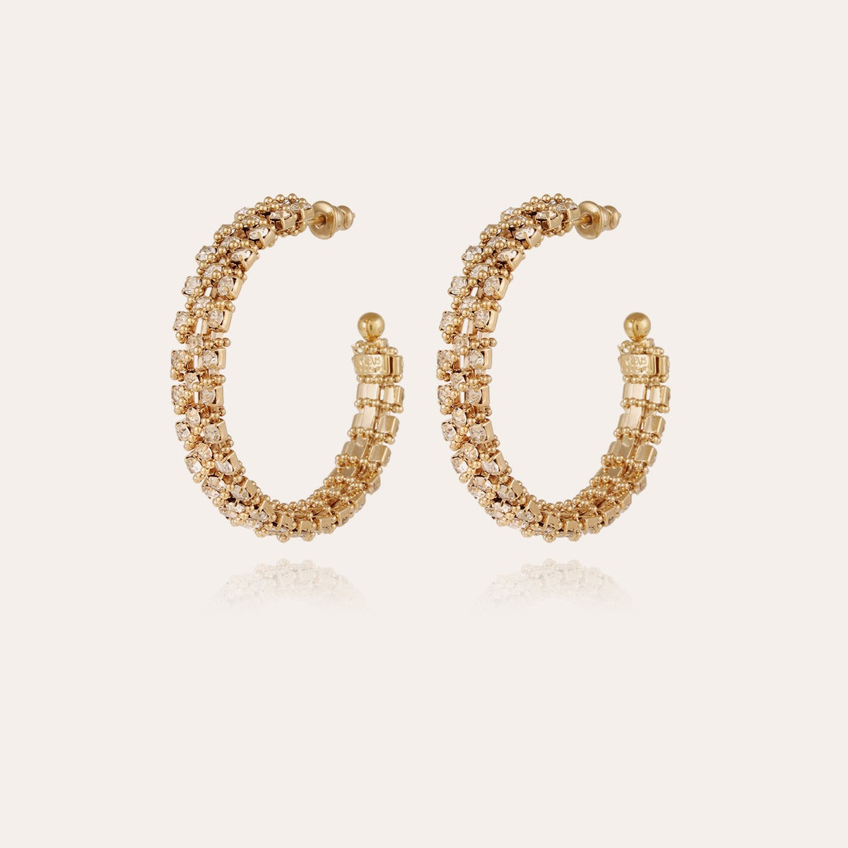 gas-bijoux-boucles-d-oreilles-cr-oles-izilda-strass-dor-es image 1