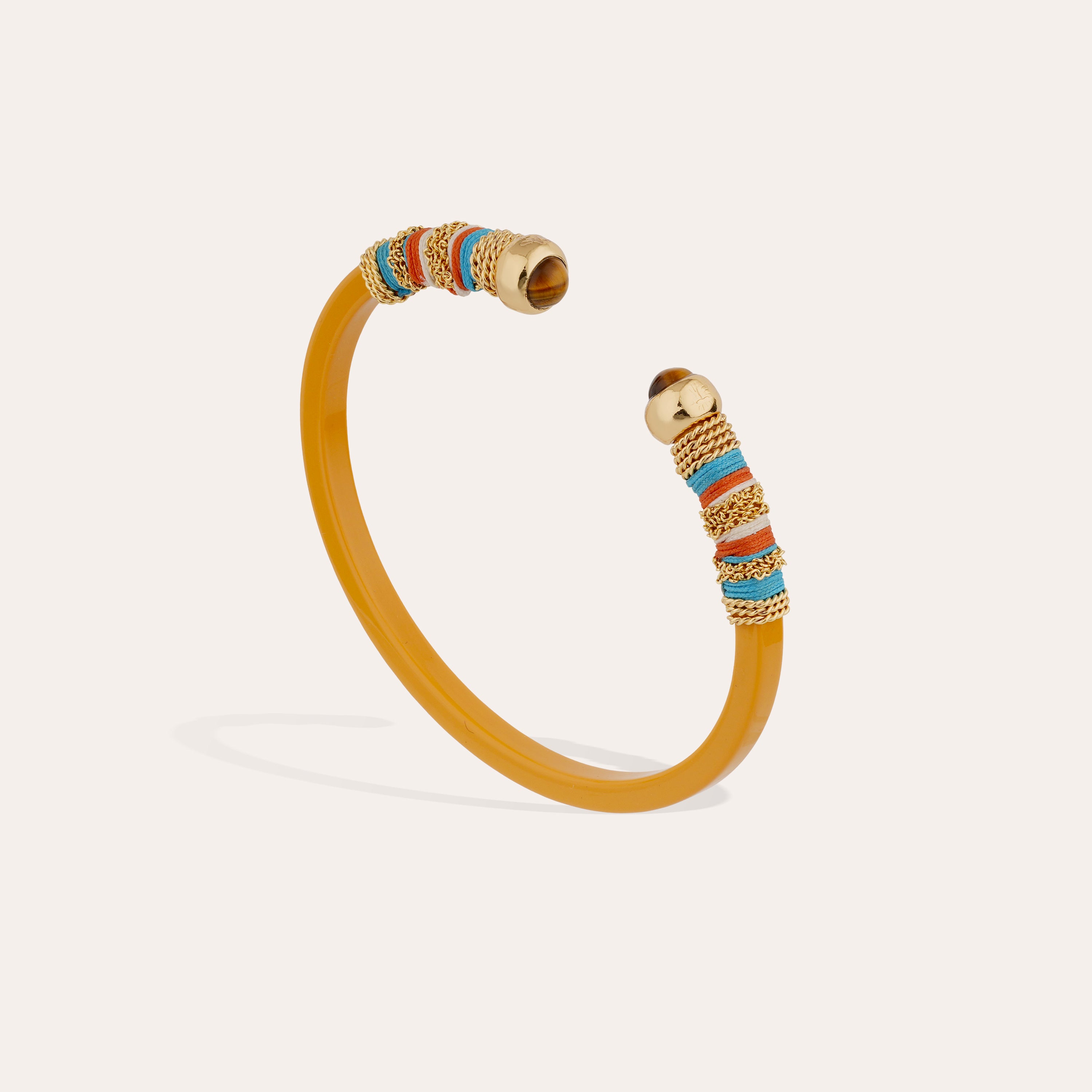 gas-bijoux-sari-orange-oeil-de-tigre-bracelet-jonc-ac-tate-fils-dor-s image 2