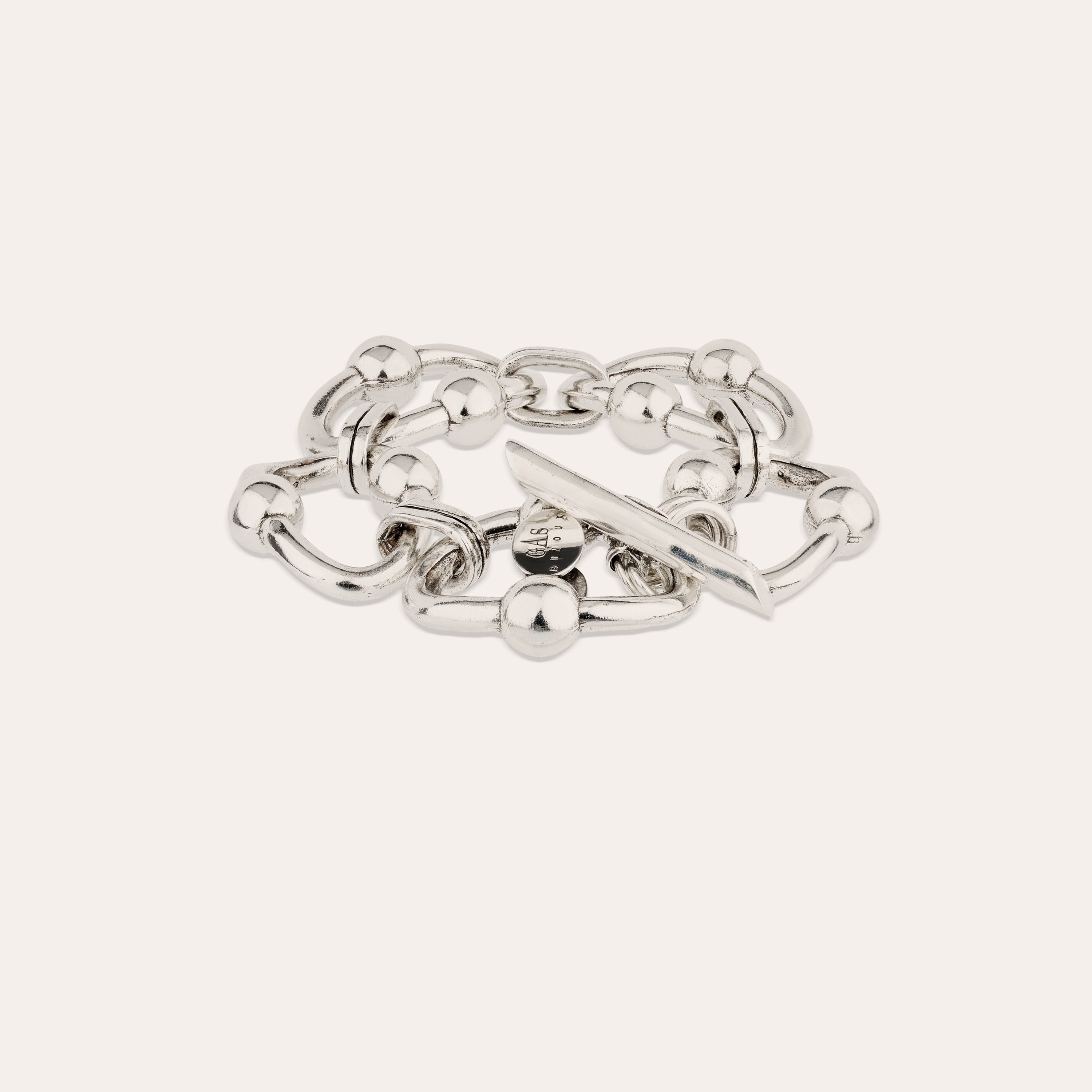 gas-bijoux-bracelet-rivage-tr-s-grand-mod-le-argent-larges-maillons-polis-fermoi image 1