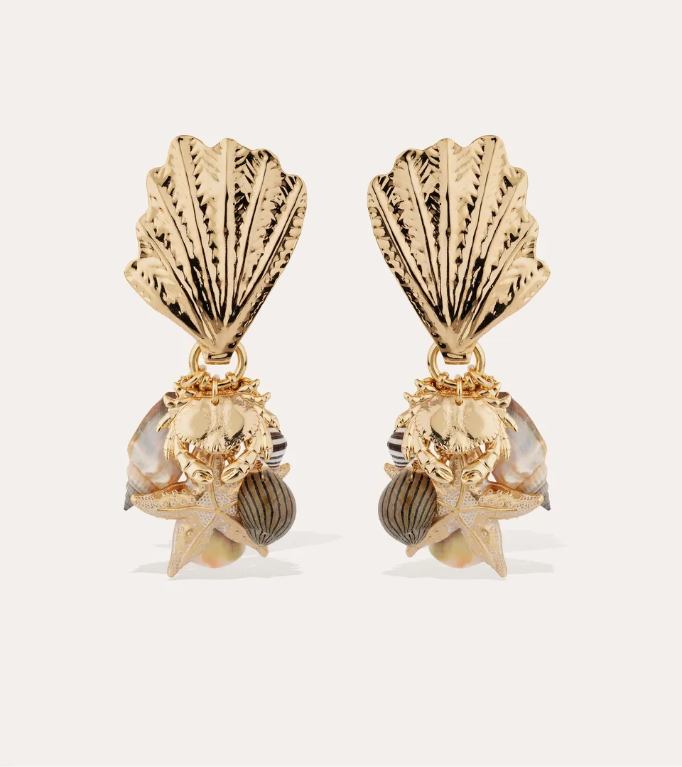 gas-bijoux-boucles-d-oreilles-shellita-dor-es-l-or-fin-avec-charms-marins image 1