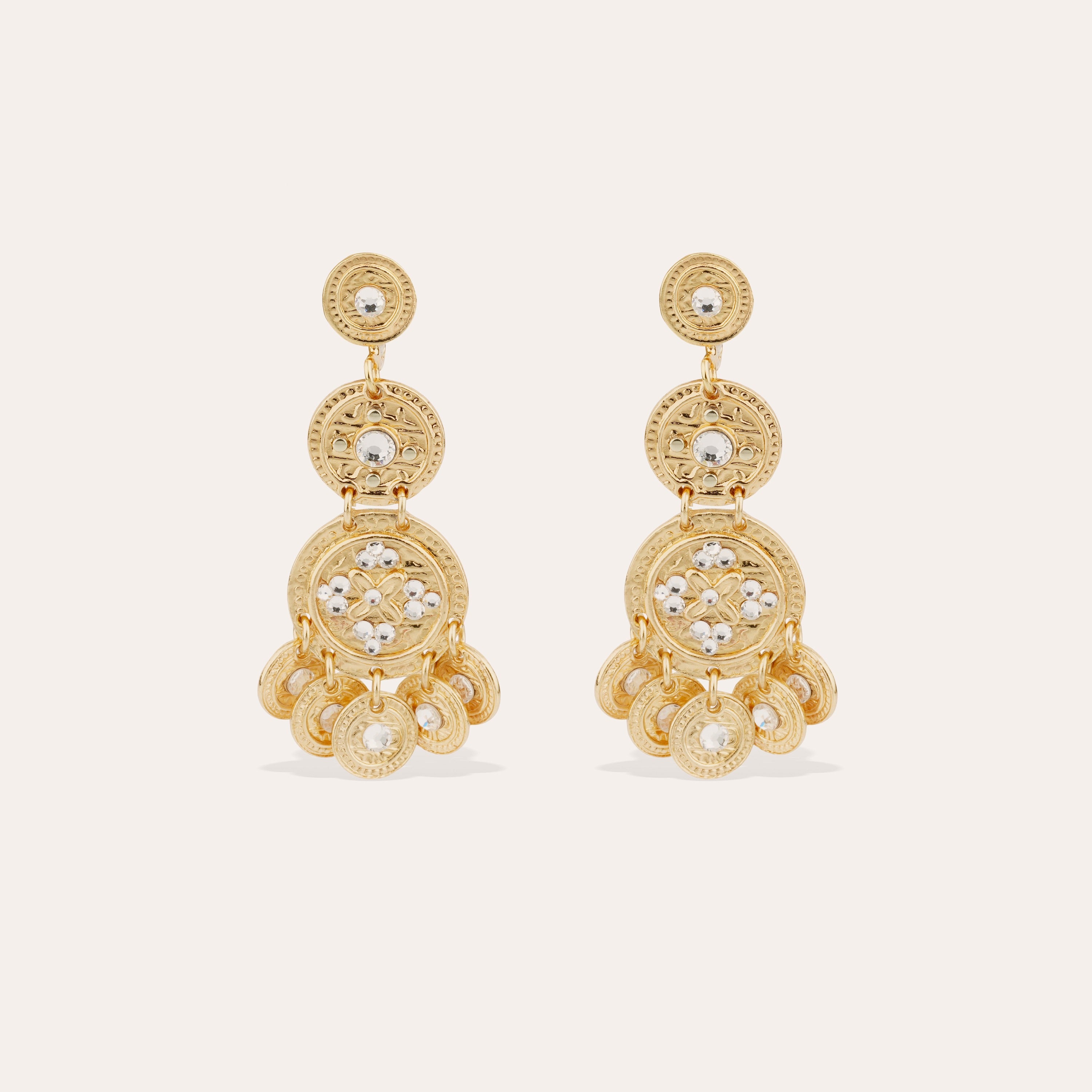 gas-bijoux-boucles-d-oreilles-sequin-trois-rangs-dor-es-2 image 1