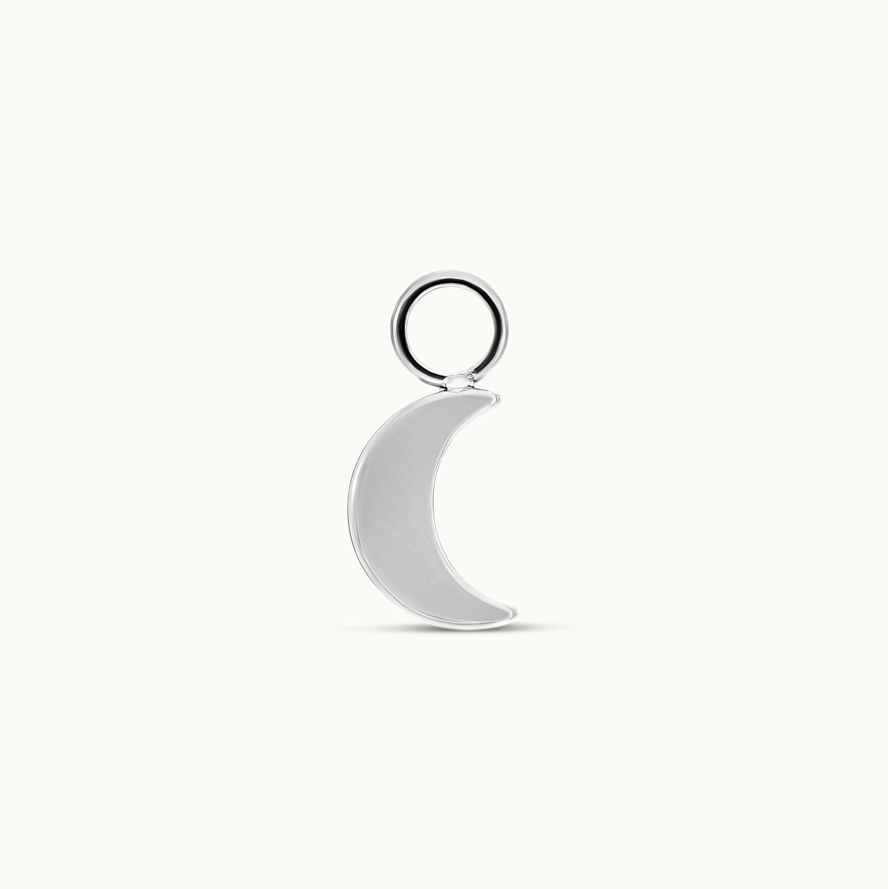 obsidian-piercing-ilargia-charm-lune-titane-pour-anneau-h-lix-lobe-conch image 2