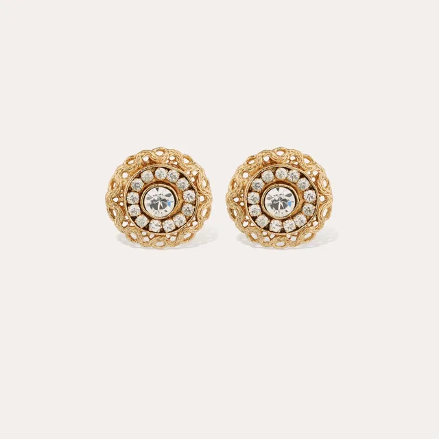 gas-bijoux-boucles-d-oreilles-puces-l-onie-strass-dor-es image 1