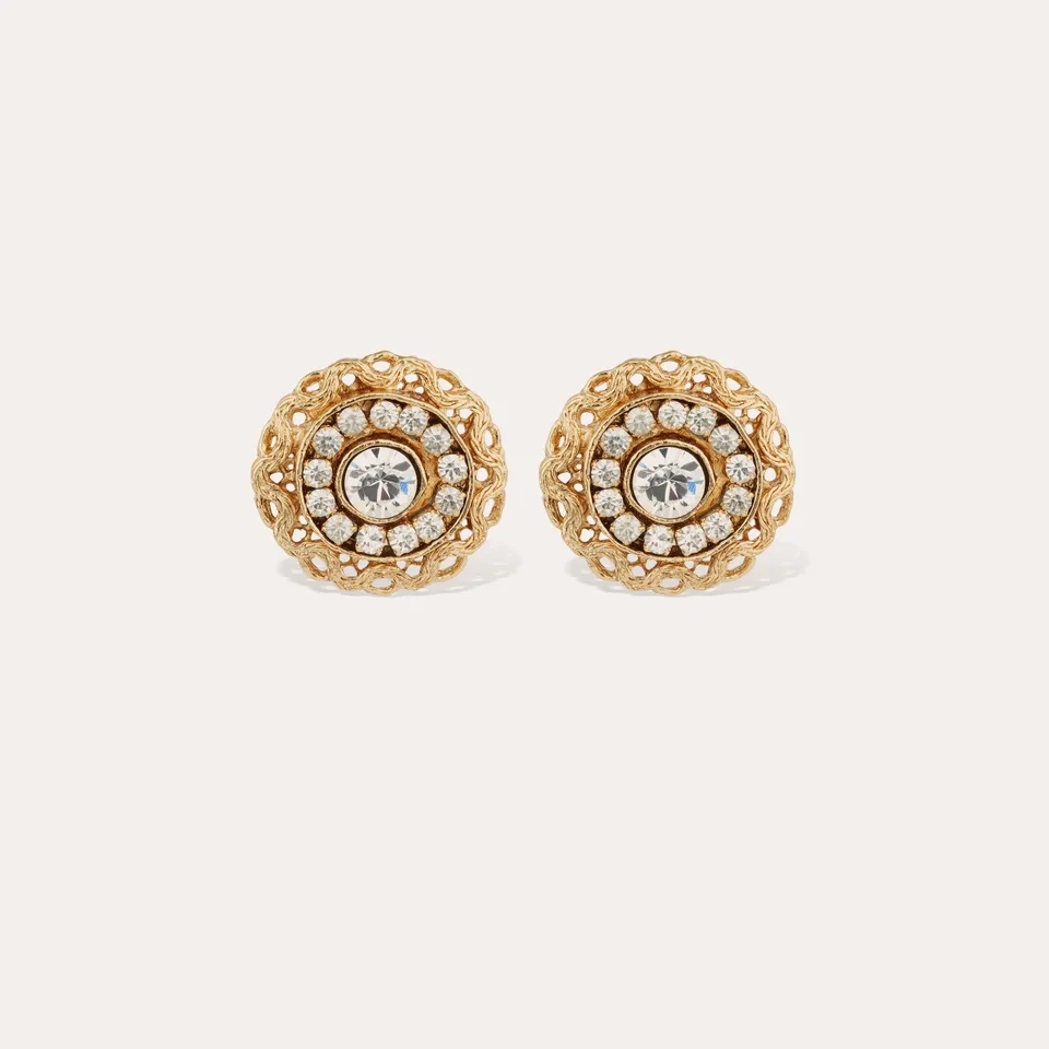 gas-bijoux-boucles-d-oreilles-puces-l-onie-strass-dor-es image 1