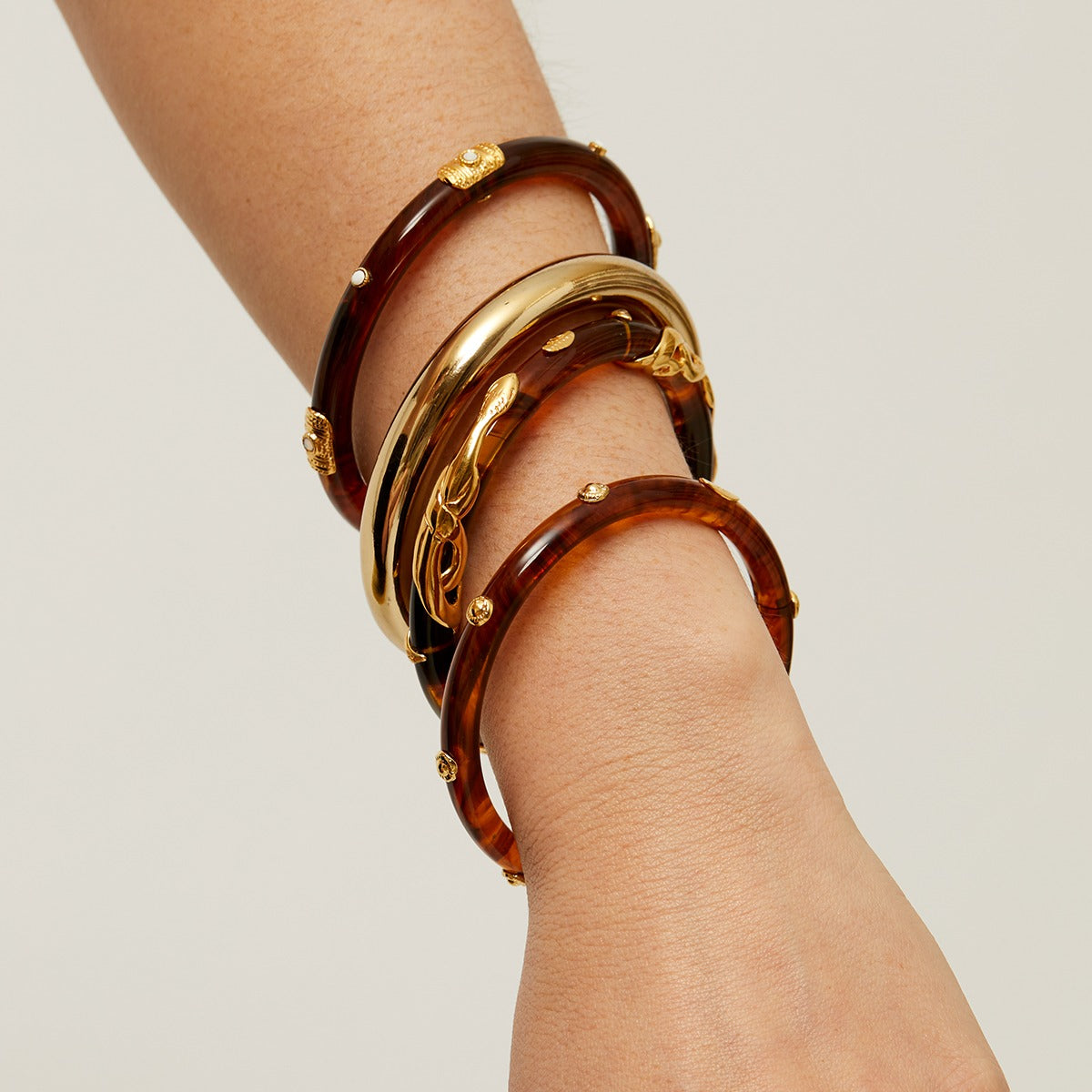 gas-bijoux-bracelet-jonc-cobra-ac-tate-caille-serpent-dor image 2