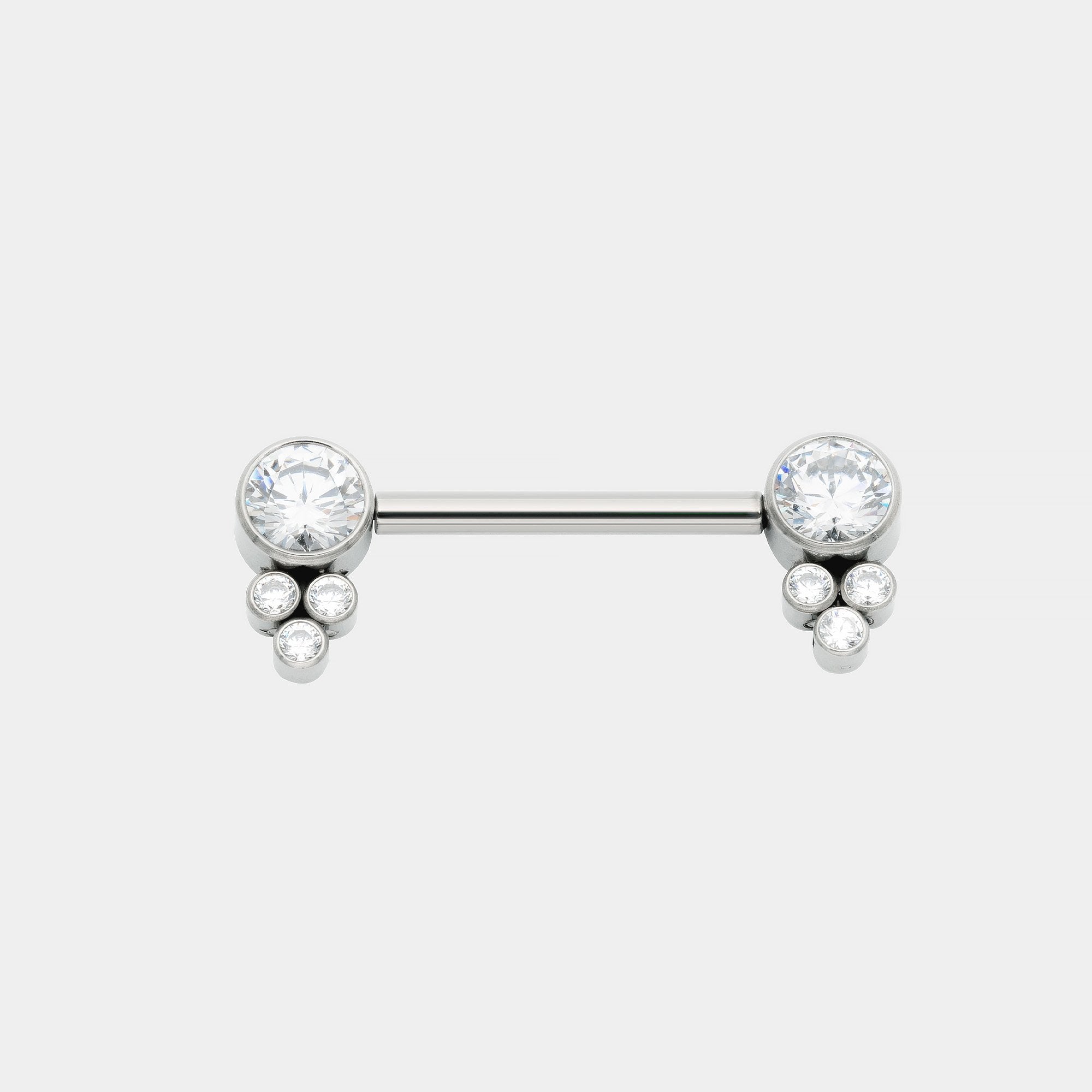 obsidian-piercing-alya-piercing-t-ton-titane-grappe-cristaux-threadless image 1