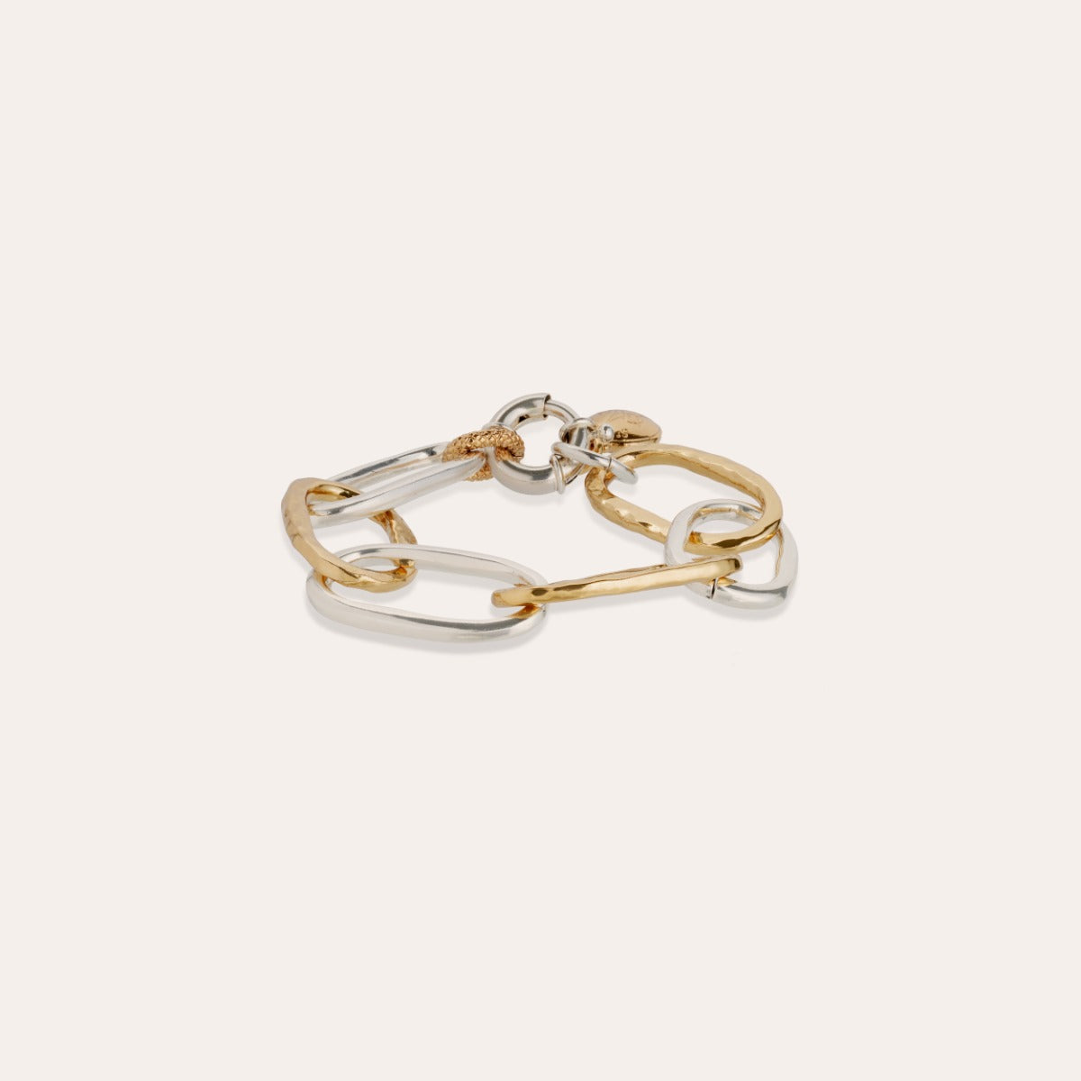 gas-bijoux-bracelet-maille-ovale-grand-mod-le-bicolore-cha-ne-larges-maillons-aj image 1