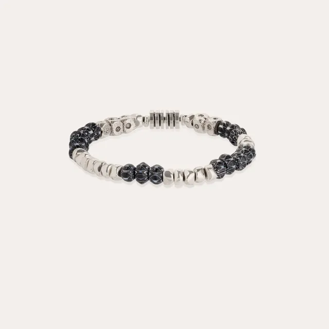 gas-bijoux-sacha-bracelet-argent-perles-vari-es-et-perles-de-verre-color-es image 1