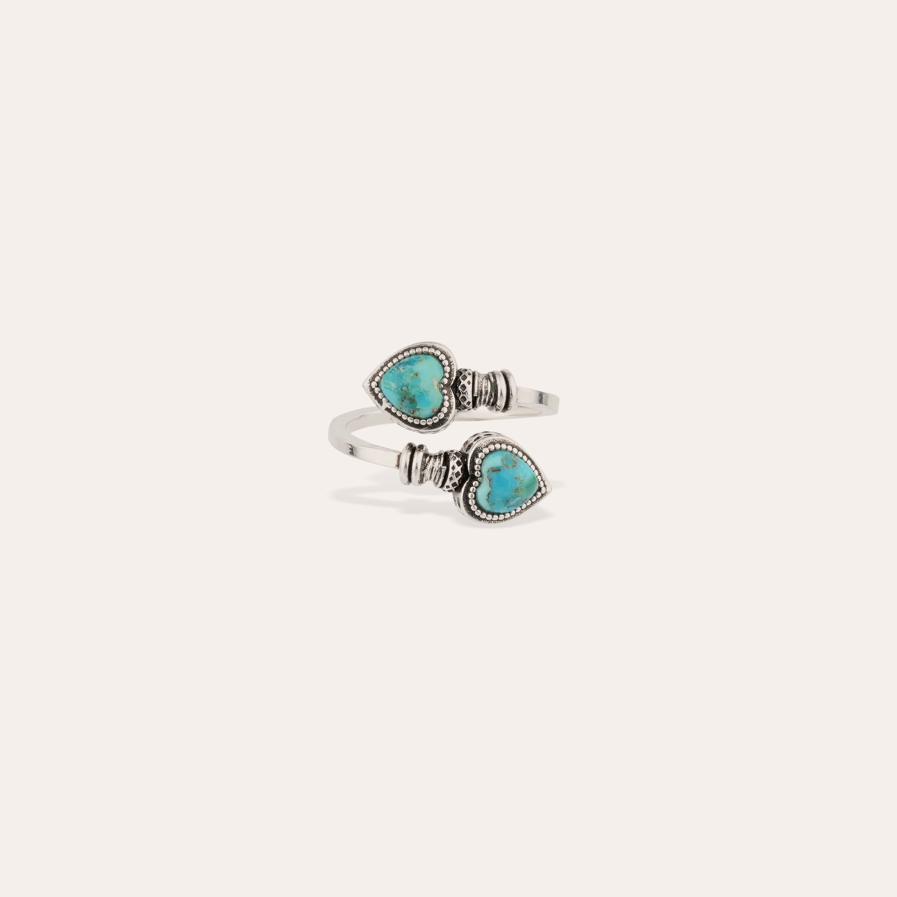 gas-bijoux-bague-duality-amore-turquoise image 1