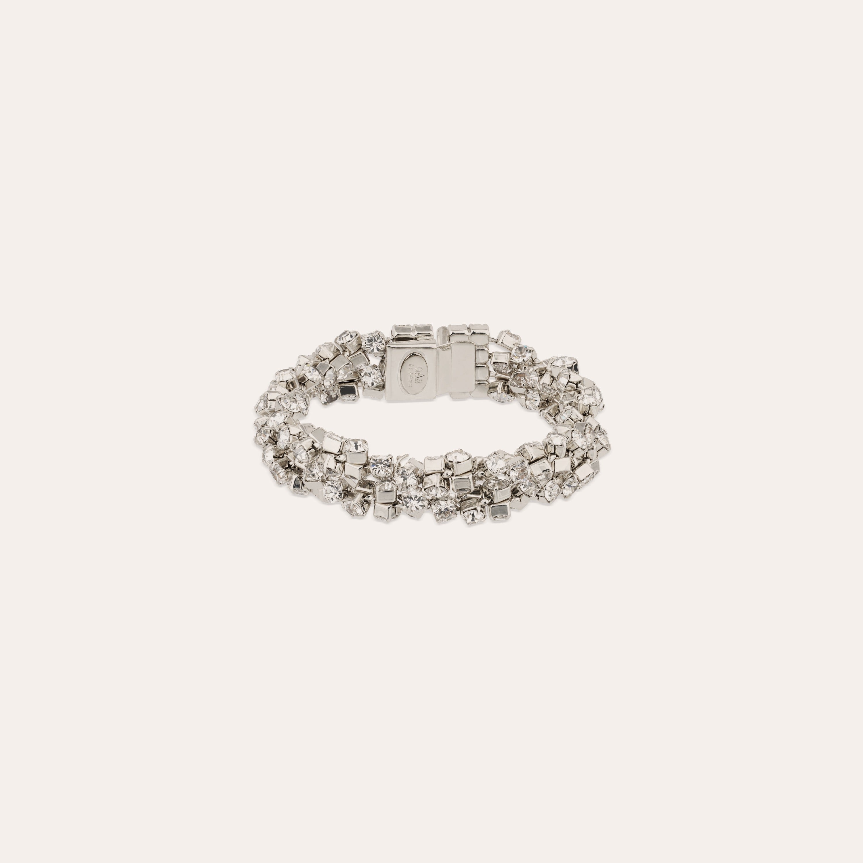 gas-bijoux-trevise-bracelet-double-rangs-strass-mont-s-griffes-recouvert-de-rhod image 1