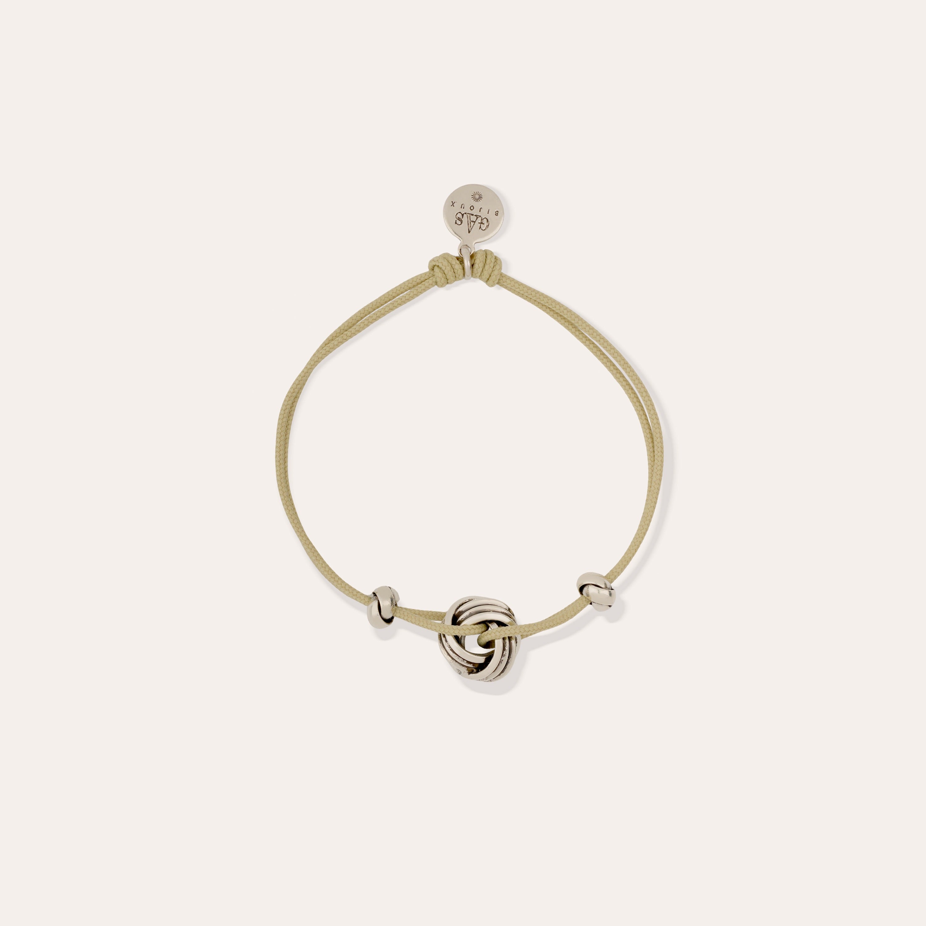 gas-bijoux-atik-bracelet-lien-argent-anneaux-entrelac-s-ajustable image 1