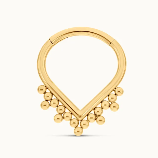 obsidian-piercing-arietis-anneau-clicker-charni-re-titane-pvd-gold-pointe-perl-e image 1