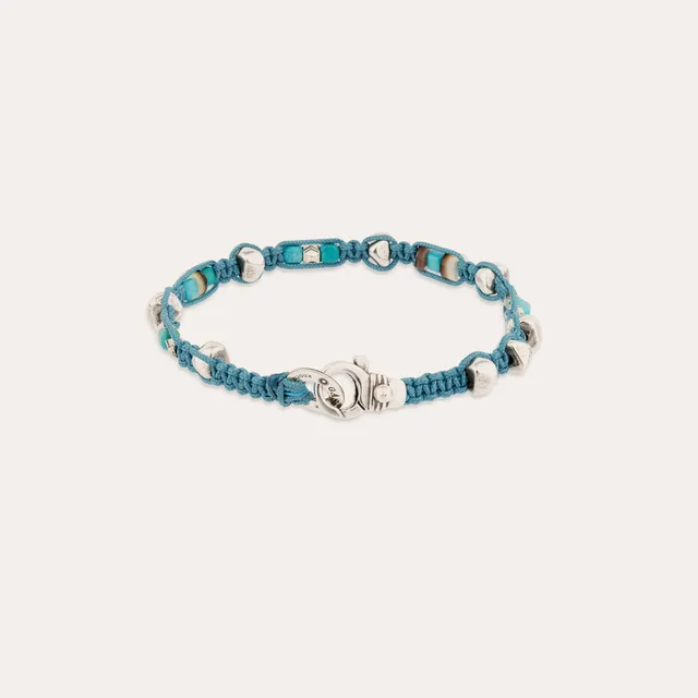 gas-bijoux-bracelet-ewen-cha-ne-fils-tiss-s-et-perles-de-verre image 1