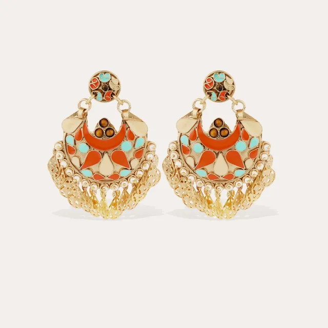 gas-bijoux-boucles-d-oreilles-ventail-mail-dor-es-strass image 1