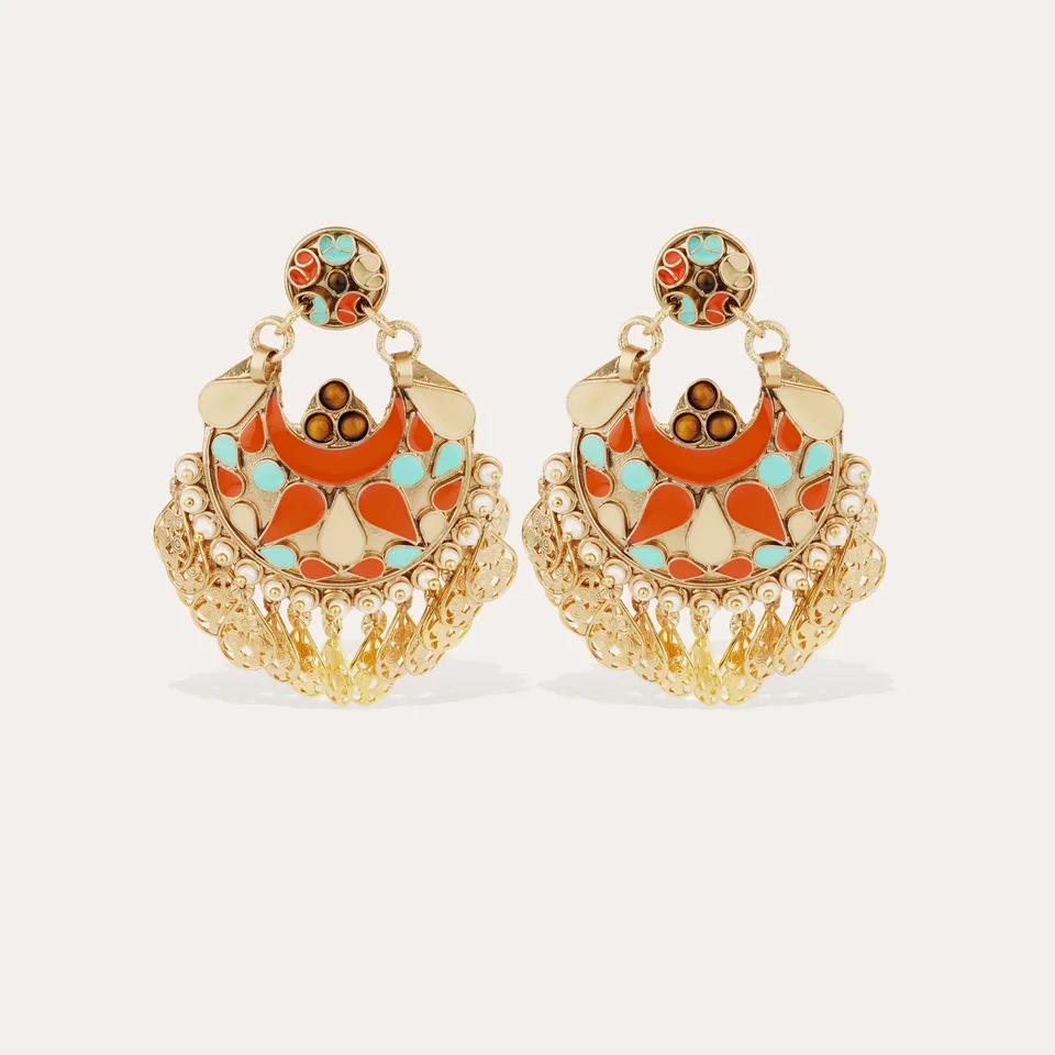 gas-bijoux-boucles-d-oreilles-ventail-mail-dor-es-strass image 1