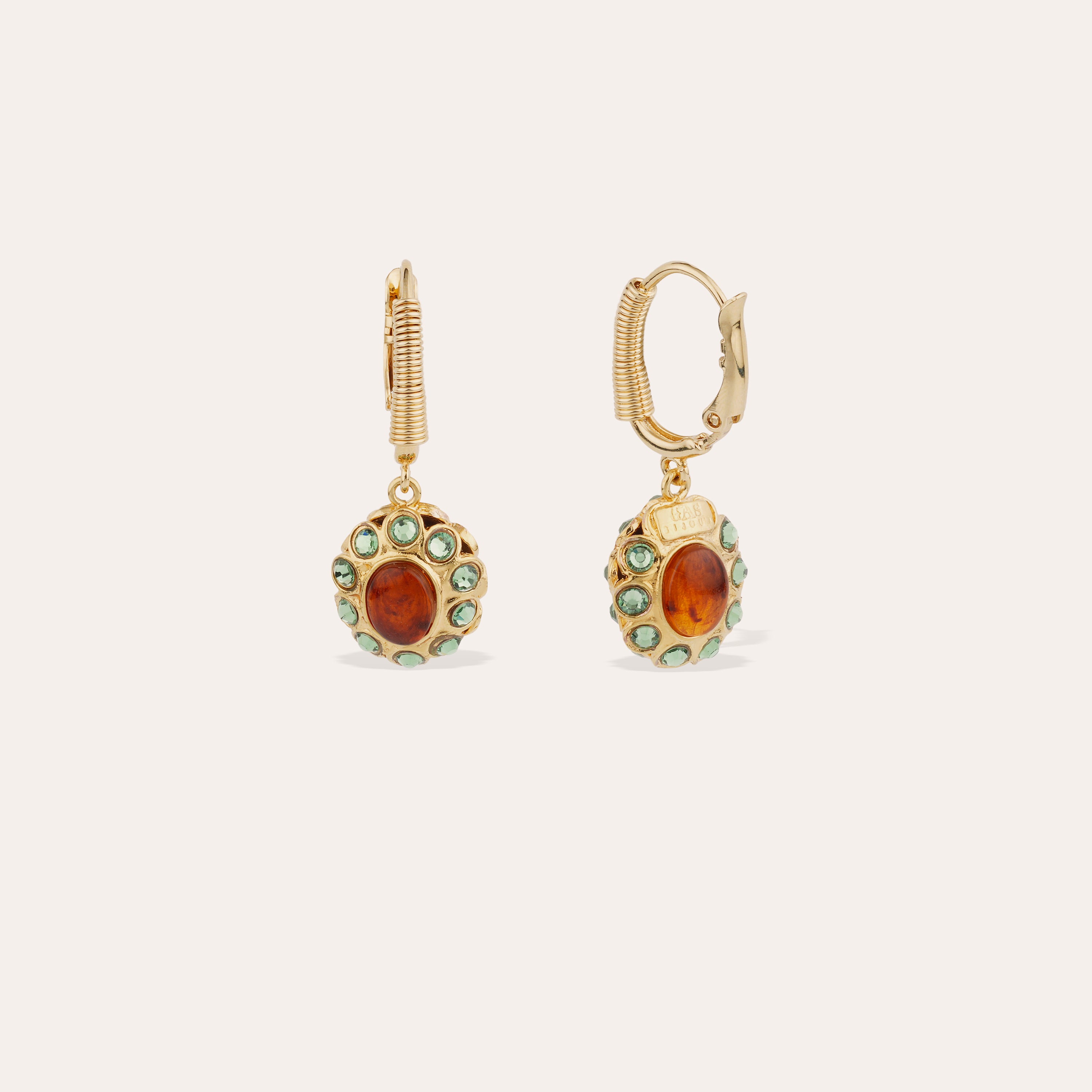 gas-bijoux-boucles-d-oreilles-tao-splash-dor-es-or-fin-cabochon-verre-et-strass image 2