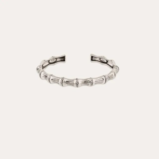 gas-bijoux-bracelet-jonc-bambou-argent image 1