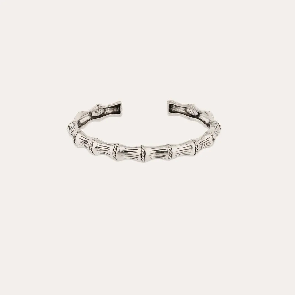 gas-bijoux-bracelet-jonc-bambou-argent image 1