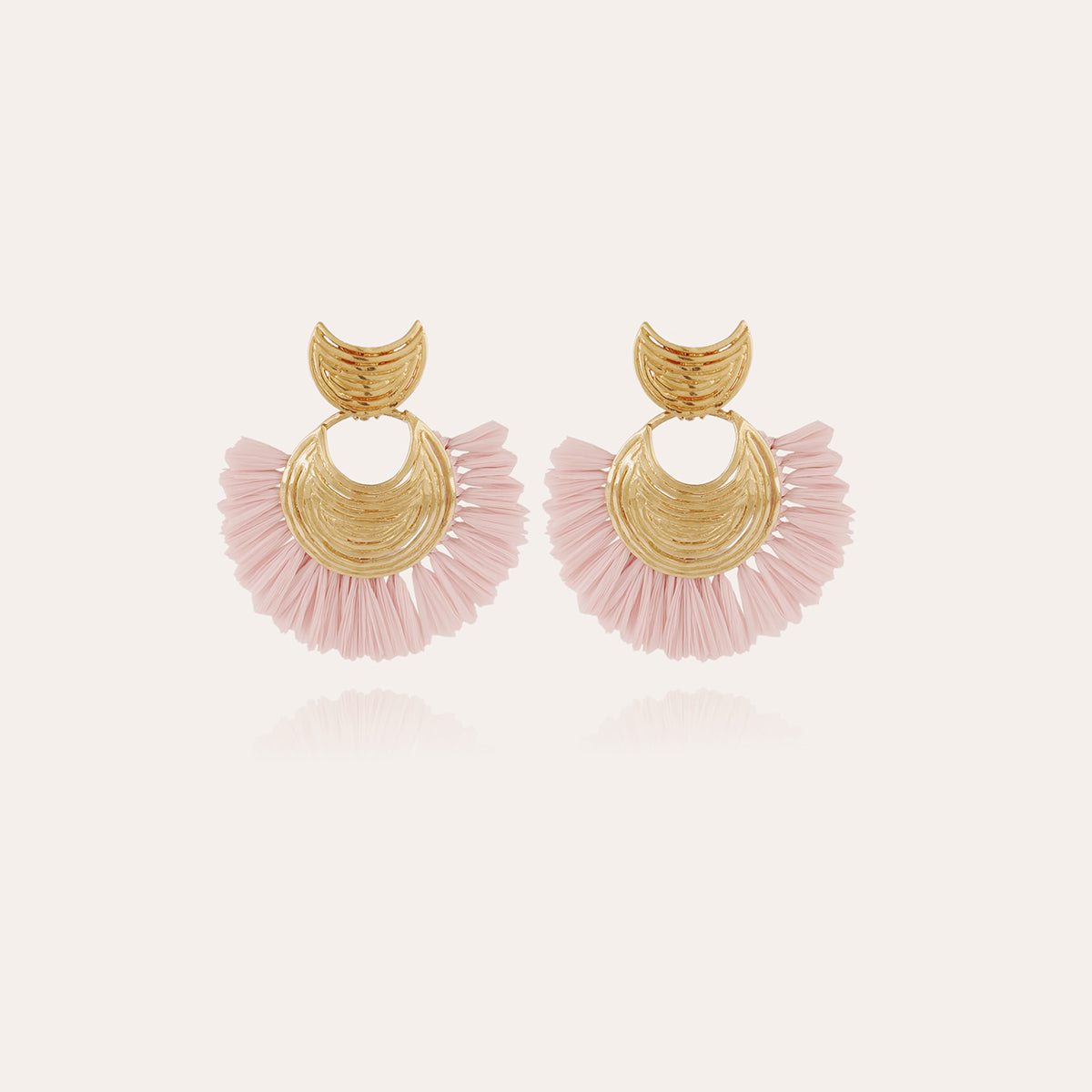 gas-bijoux-boucles-d-oreilles-luna-wave-mini-raphia image 1