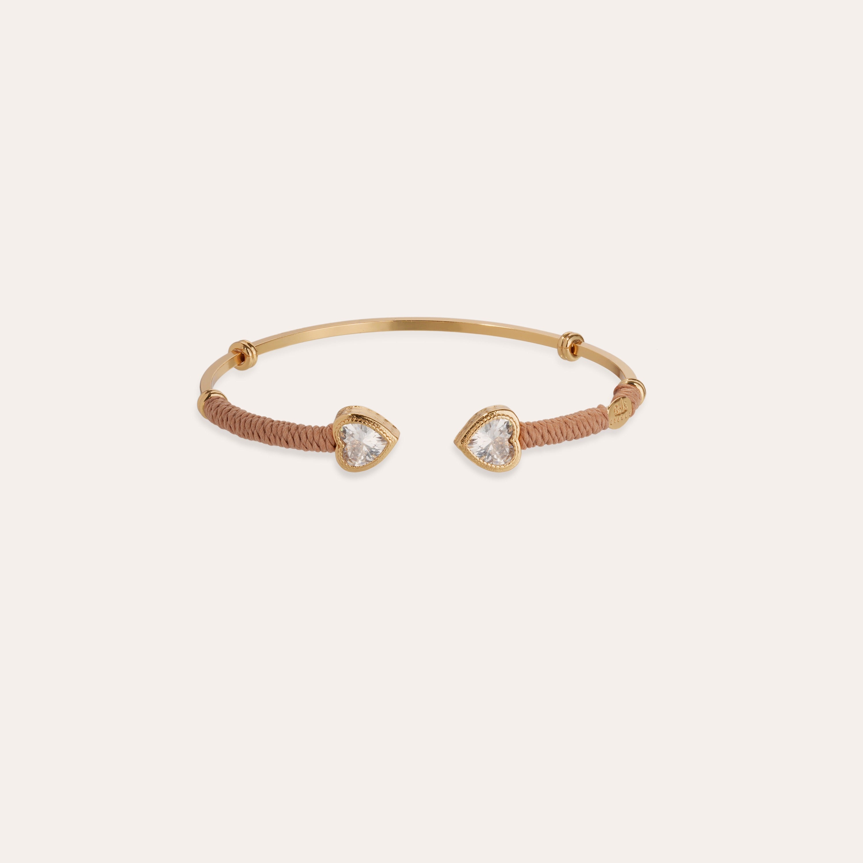 gas-bijoux-bracelet-jonc-duality-amore-strass-dor-2-c-urs image 1
