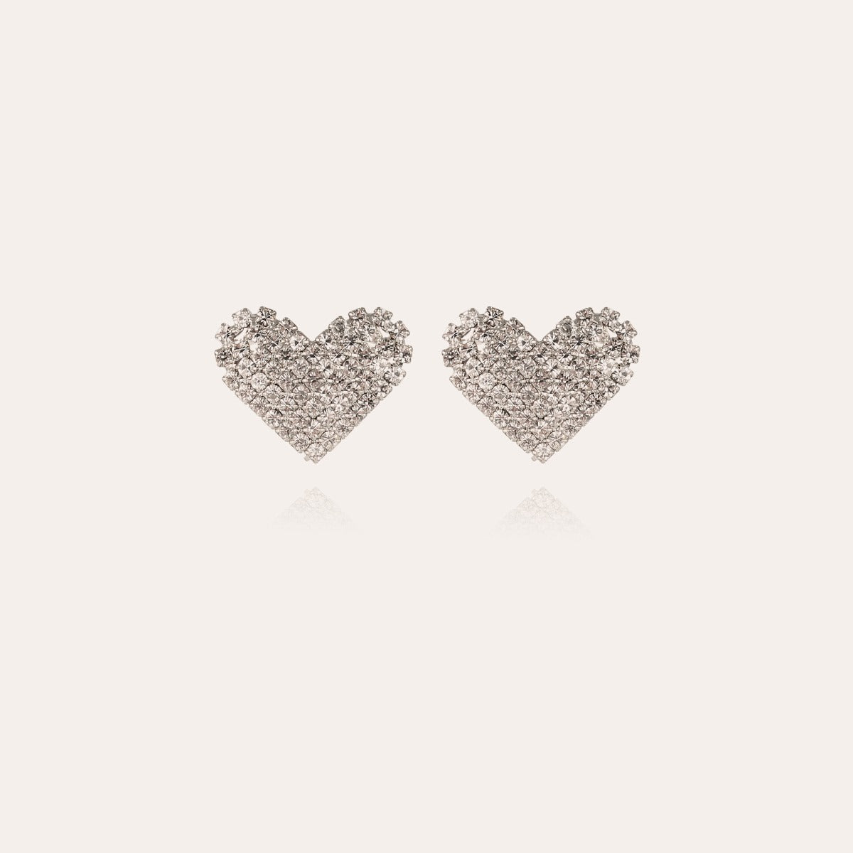 gas-bijoux-boucles-d-oreilles-ava-puces-coeur-argent-strass image 1