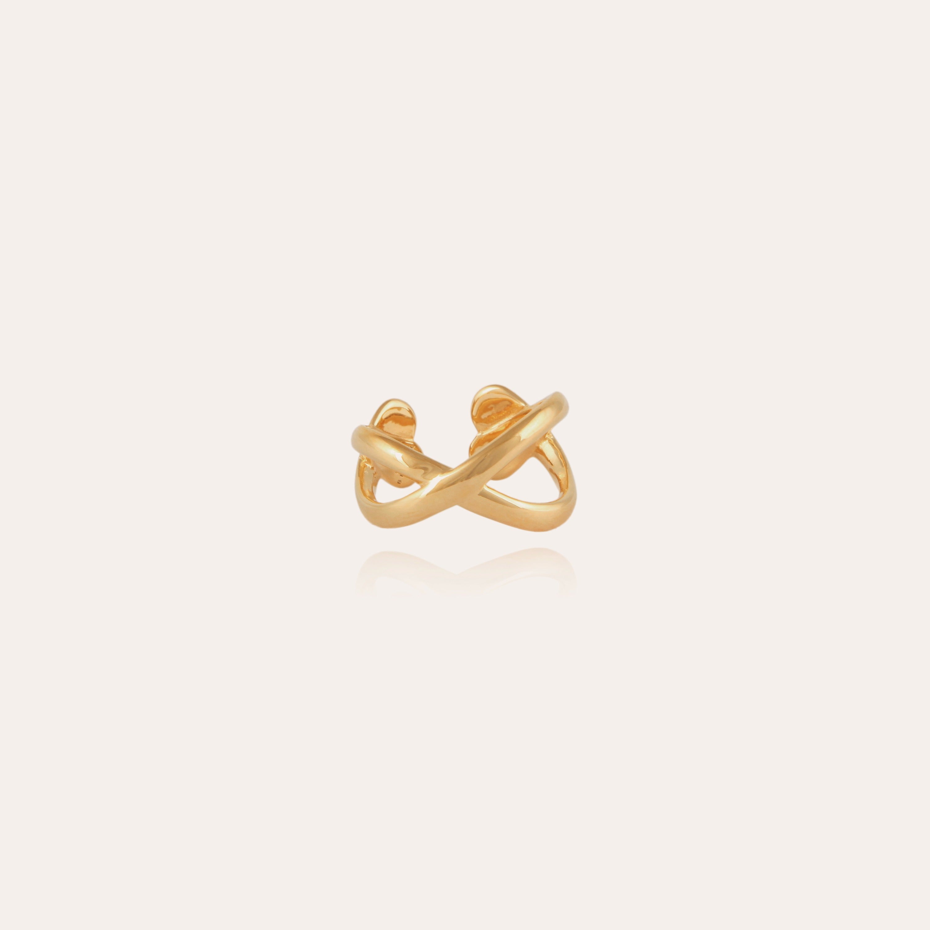 gas-bijoux-bague-destin-e-dor-e-joncs-entrelac-s-ajustable image 1