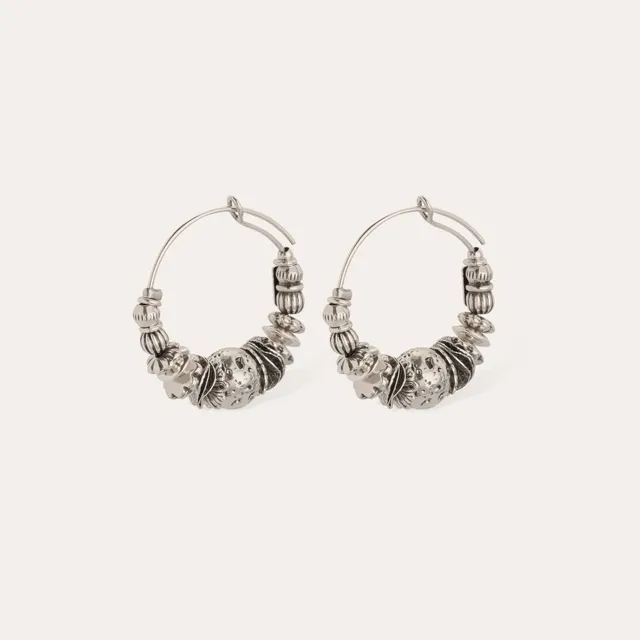 gas-bijoux-boucles-d-oreilles-cr-oles-aloha-mini-argent-es image 1