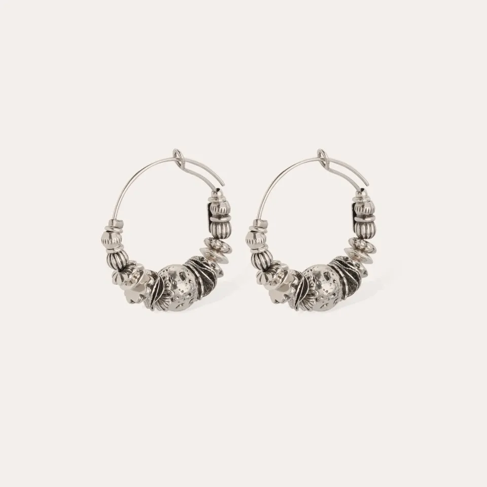 gas-bijoux-boucles-d-oreilles-cr-oles-aloha-mini-argent-es image 1