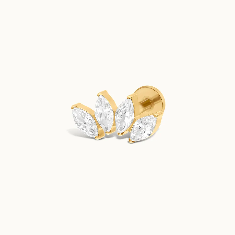 obsidian-piercing-sadira-piercing-h-lix-conch-titane-pvd-gold-ventail-de-quatre- image 1