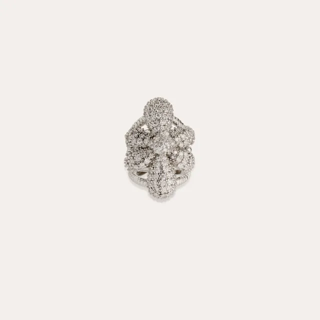 gas-bijoux-agapa-zircone-bague-fleur-dor-e-pavage-zircones image 1