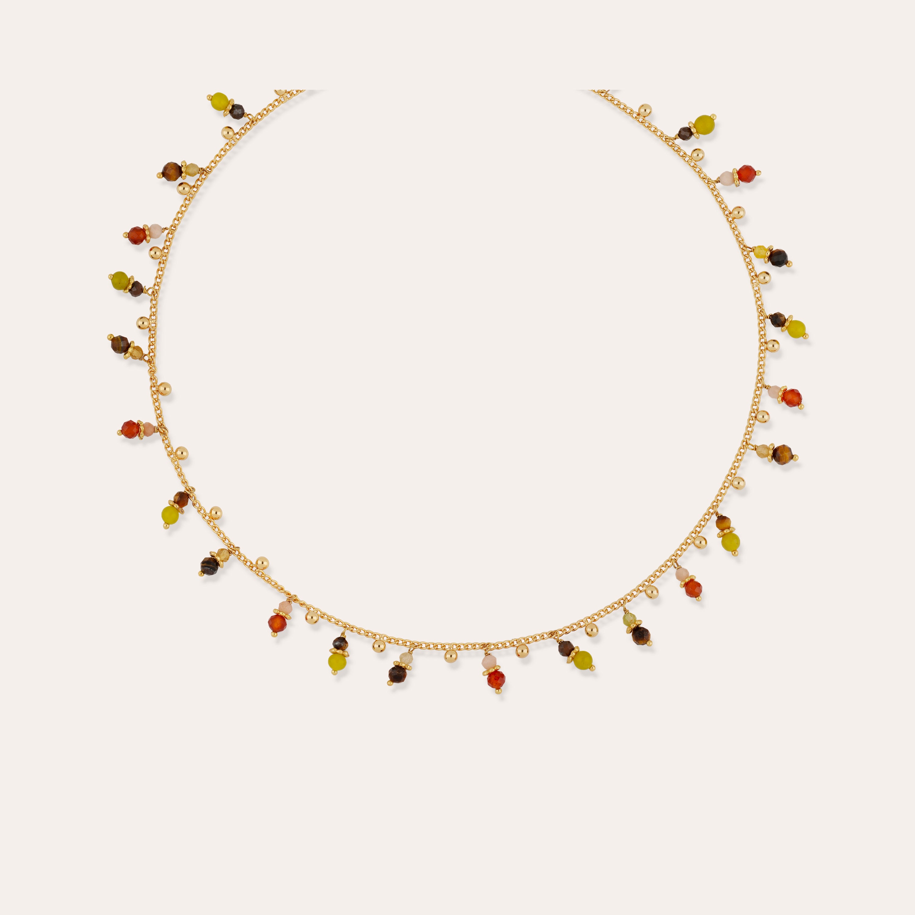 gas-bijoux-collier-tangerine-il-de-tigre-collier-dor-l-or-fin-pierres-fines image 2
