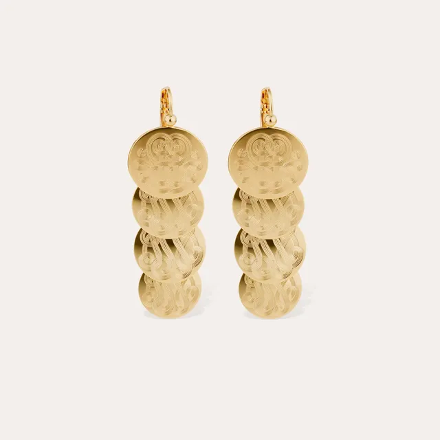gas-bijoux-boucles-d-oreilles-very-diva-quadruple-petit-mod-le-dor-es image 1