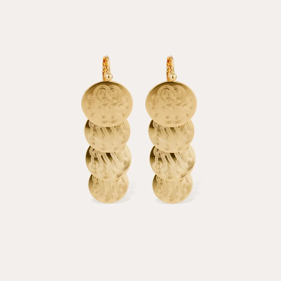 gas-bijoux-boucles-d-oreilles-very-diva-quadruple-petit-mod-le-dor-es image 1
