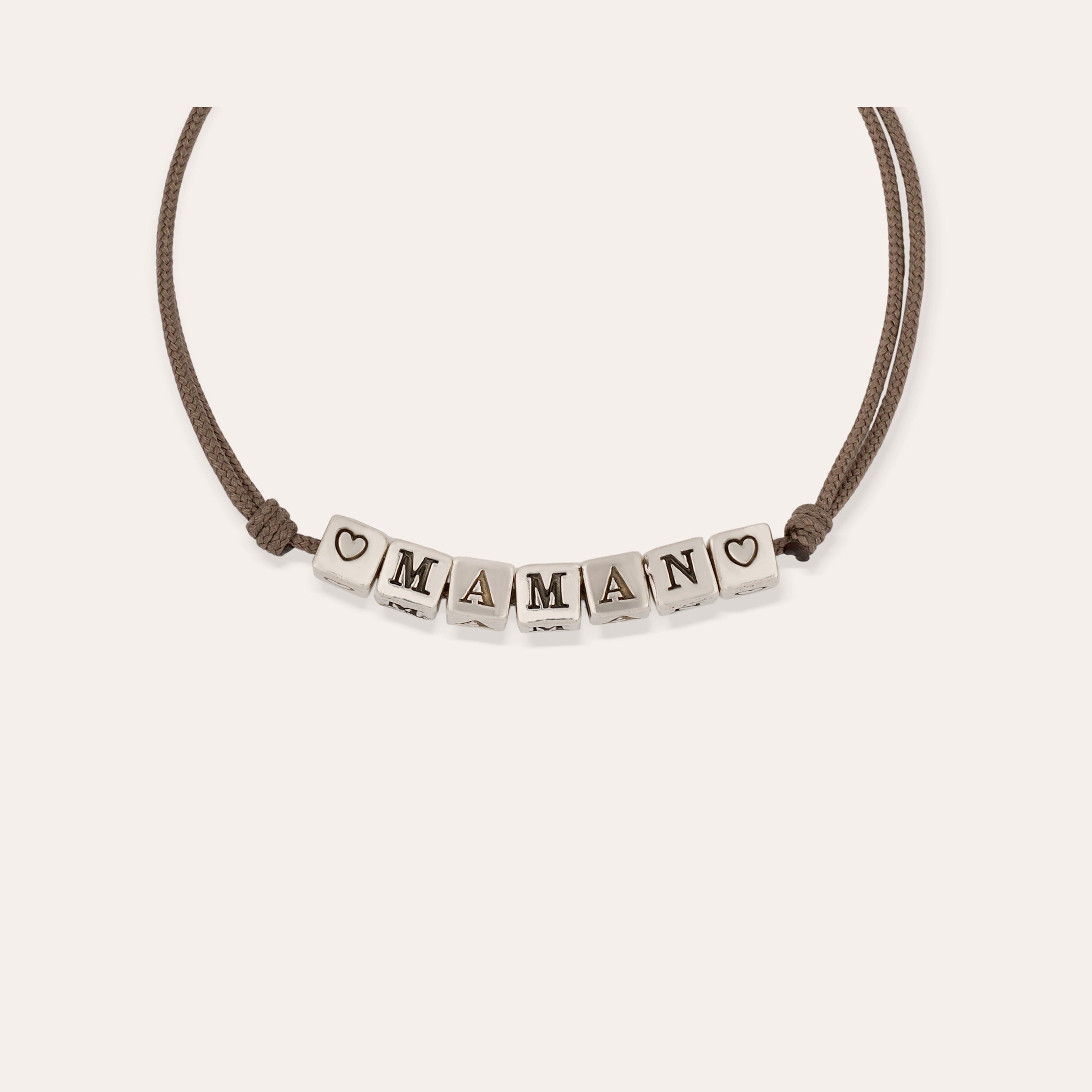 gas-bijoux-bracelet-maman-argent-lien-ajustable image 2